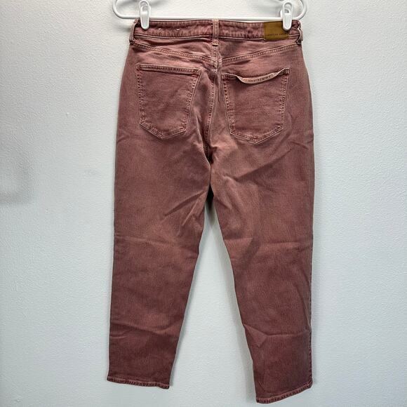 American Eagle Mom Jeans Rose Color Size 6 Short - Picture 1 of 13
